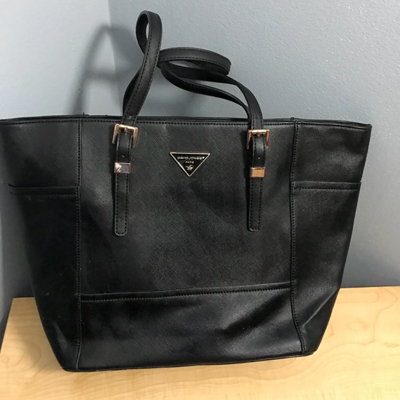 Handbags - David Jones black bag.